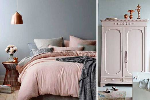 Color tendencia en decoración Rosa Cuarzo en complementos