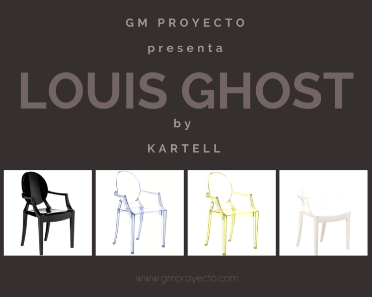 silla Louis Ghost de kartell personalizada