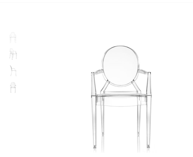 silla Louis Ghost de kartell